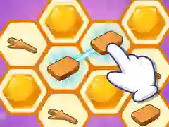 Lojë Mblidhe Mjaltë: Puzzle në internet Lojë Mblidhe Mjaltë: Puzzle në internet
