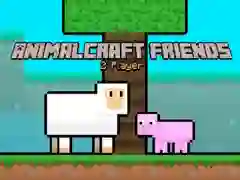 Lojë AnimalCraft Miqt 2 lojtarë në internet Lojë AnimalCraft Miqt 2 lojtarë në internet
