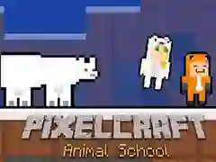 Lojë Shkolla e Kafshëve PixelCraft në internet Lojë Shkolla e Kafshëve PixelCraft në internet