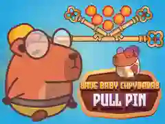 Lojë Shpëto bebet capybara Pull Pin në internet Lojë Shpëto bebet capybara Pull Pin në internet