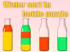 Lojë Puzzle i renditjes së ujit në shishe në internet