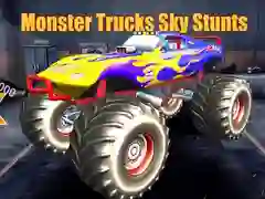 Lojë Kamionë Monsters: Akrobacira në Qiell në internet