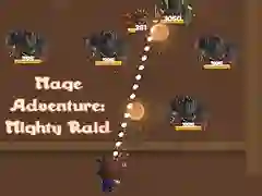 Lojë Adventure e Magjistar: Sulmi i Fortë në internet