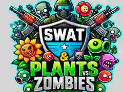 Lojë SWAT dhe Bimët kundër Zombive në internet