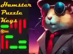 Lojë Çelësat e Puzzles së Hamster në internet Lojë Çelësat e Puzzles së Hamster në internet