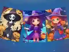 Lojë Puzzle e Frikshme e Halloween në internet