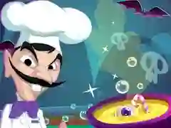 Lojë Historia e Ndeshjes së Halloween në internet