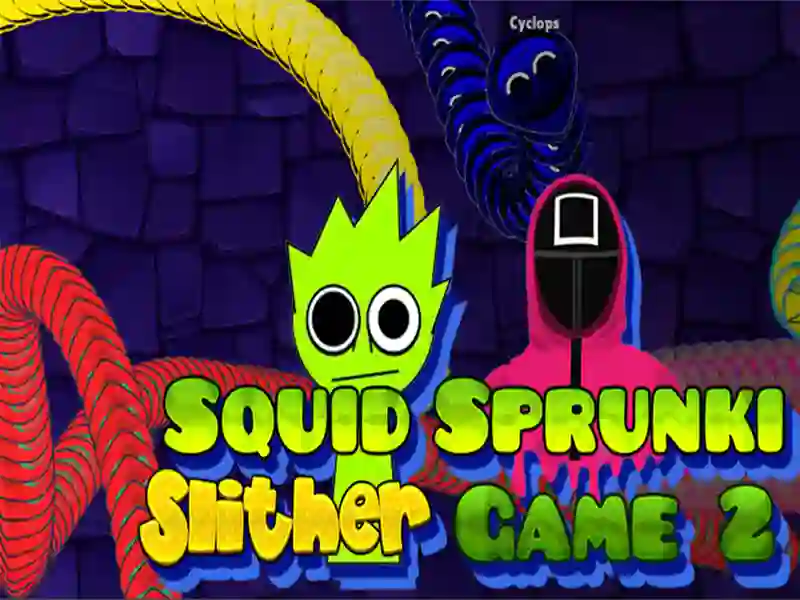 Lojë Squid Sprunki Slither Game 2 në internet