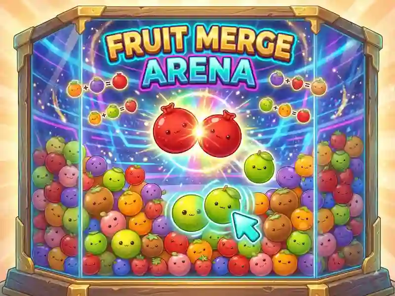 Lojë Fruit Merge Arena në internet