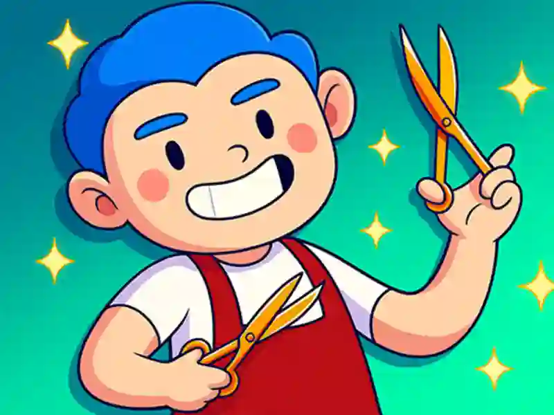 Lojë Dyqan i papunë berber në internet