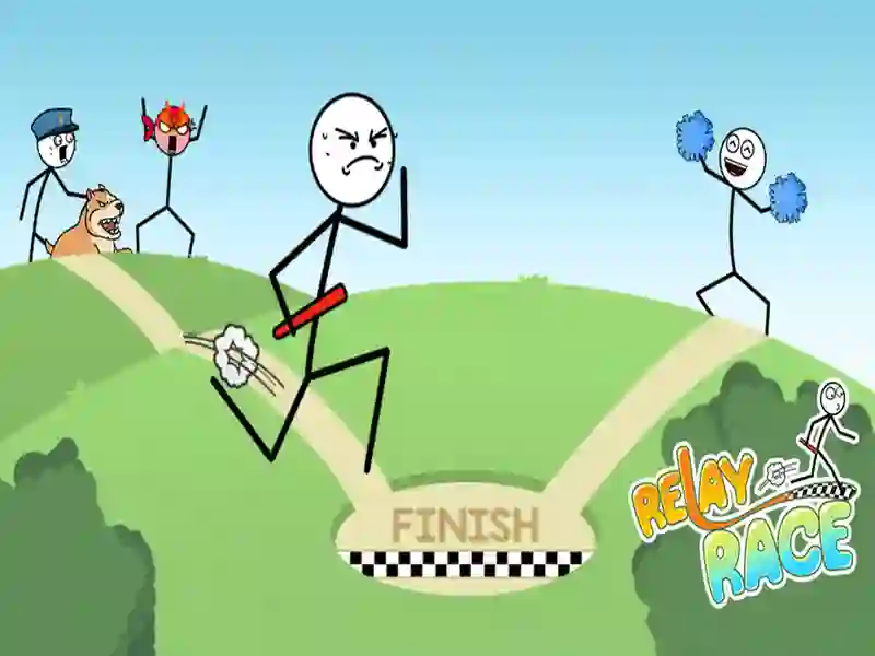 Lojë Gara me stafetë në internet