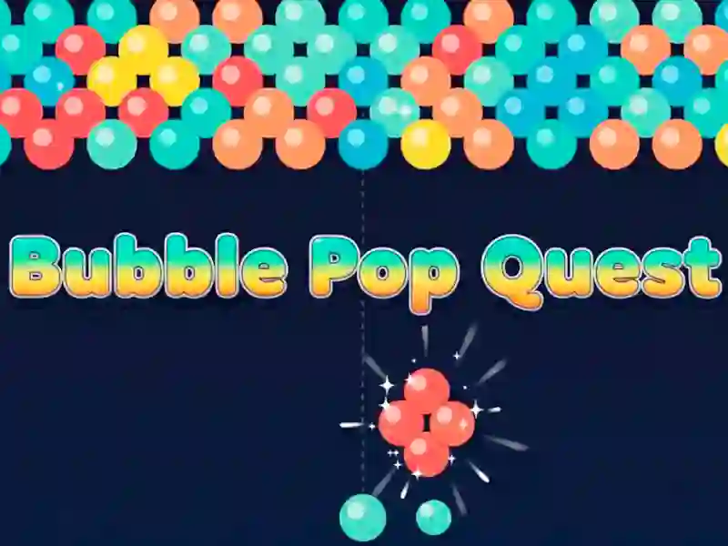 Lojë Bubble Pop Quest në internet