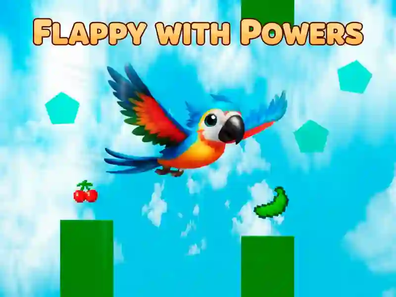 Lojë Flappy me fuqi në internet