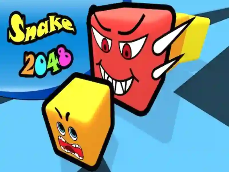 Lojë Gjarpër 2048 në internet