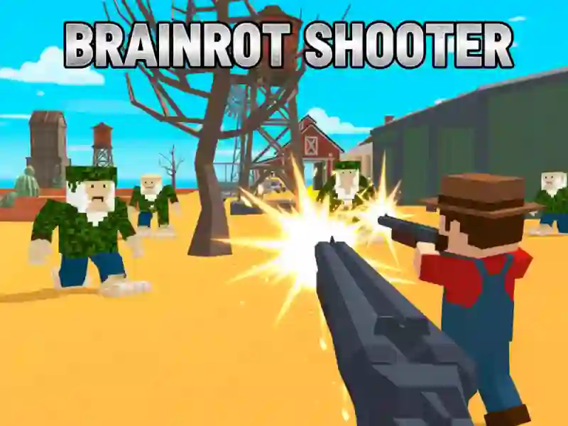 Lojë Brainrot Shooter në internet
