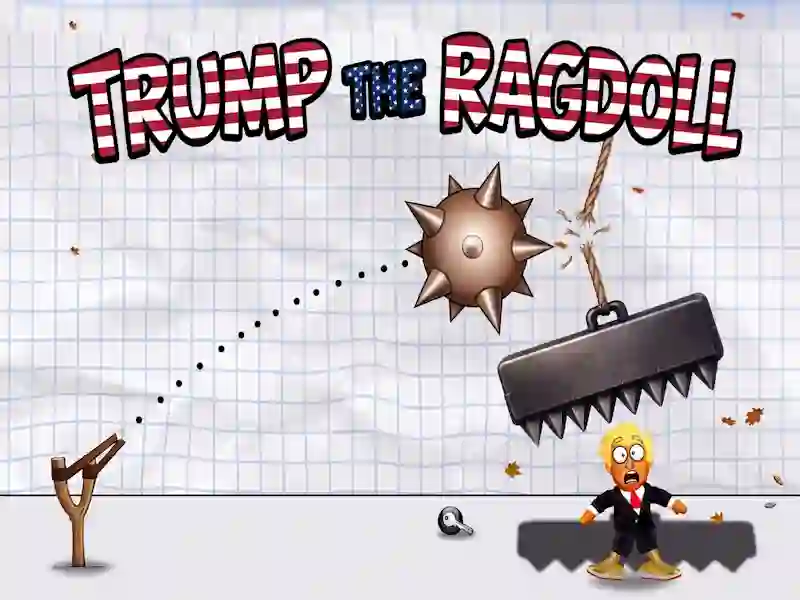 Lojë Trump the Ragdoll në internet