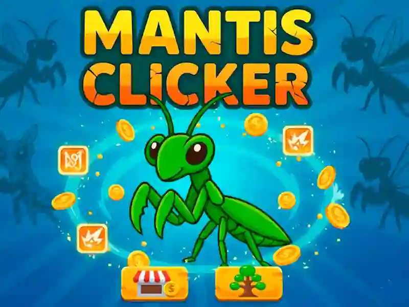 Lojë Mantis Clicker në internet