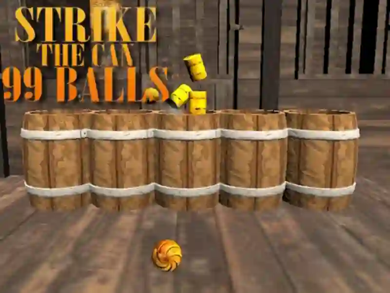 Lojë Strike The Can Game në internet