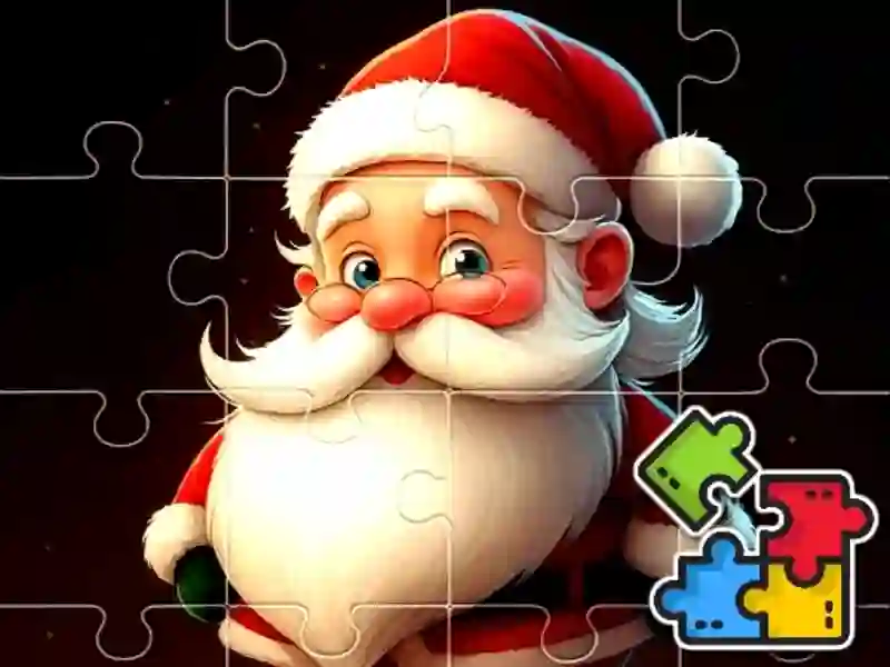 Lojë Puzzle e Krishtlindjeve me Santa në internet