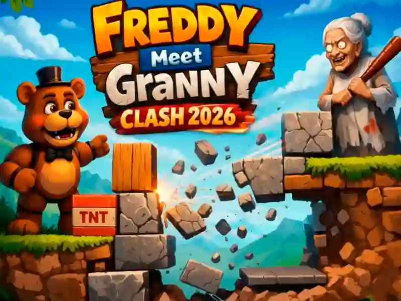 Lojë Freddy Meet Granny Clash 2026 në internet