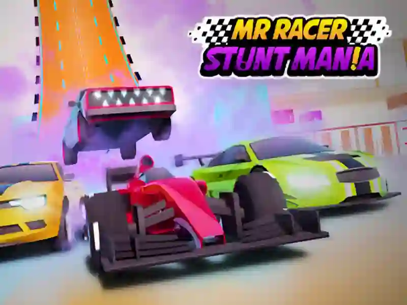 Lojë Mr Racer Stunt Mania në internet