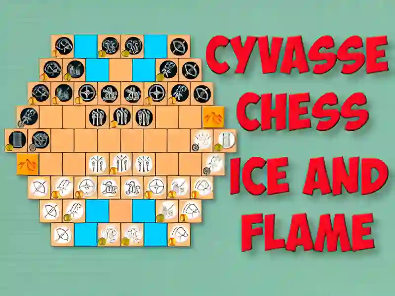 Lojë Cyvasse Chess Ice and Flame në internet
