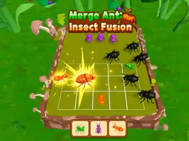 Lojë Merge Ant: Insect Fusion në internet