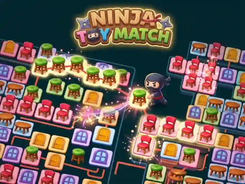 Lojë Ninja Toy Match në internet