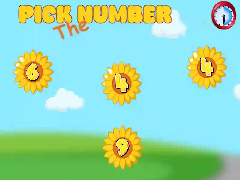 Lojë Zgjidh numrin në internet