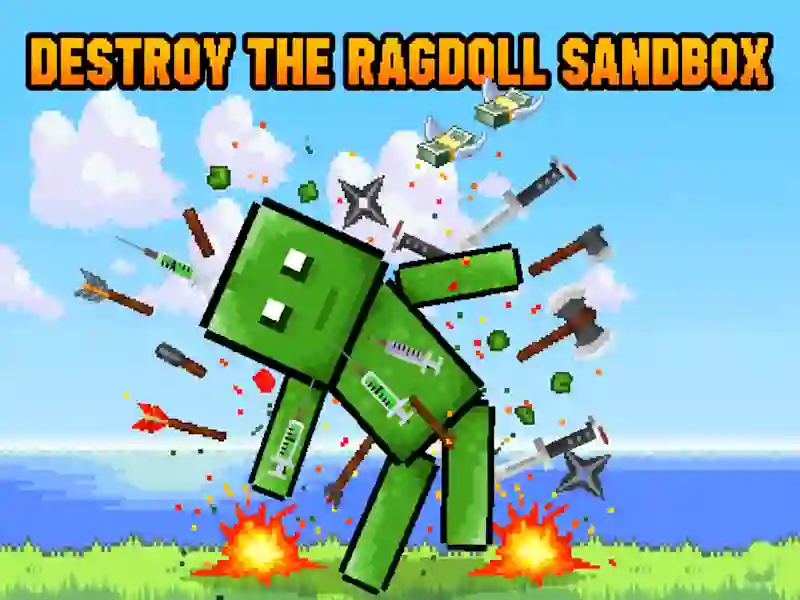 Lojë Shkatërroni Sandbox Ragdoll në internet
