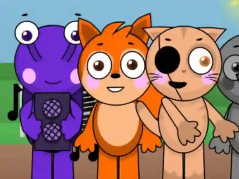 Lojë Sprunki Abgerny 2: Deluxe në internet