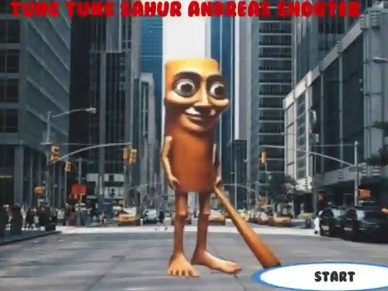 Lojë Tung Tung Sahur Andreas Revole në internet