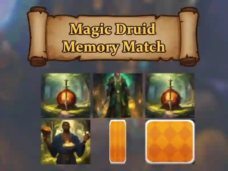 Lojë Magic Memory Memory Memory në internet