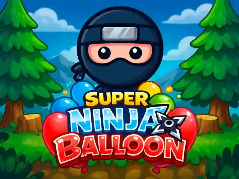 Lojë Super Ninja Balloon në internet