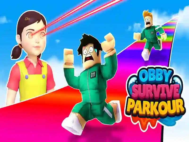 Lojë Obby mbijeton Parkour në internet