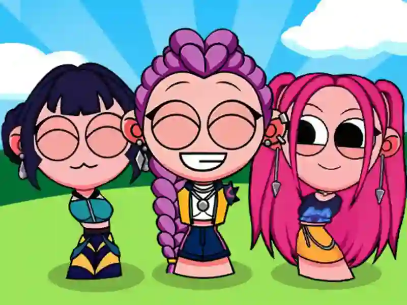 Lojë Kpop Studio Music Beats në internet