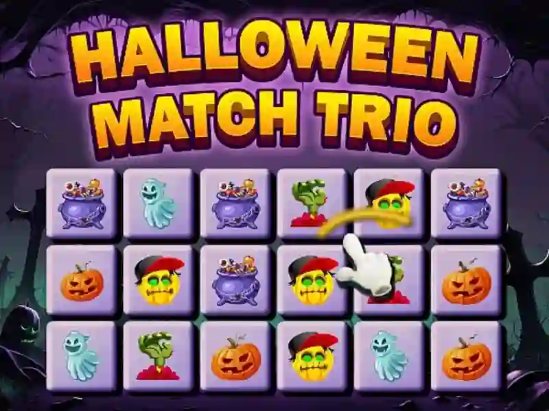 Lojë Halloween Match Trio në internet Lojë Halloween Match Trio në internet