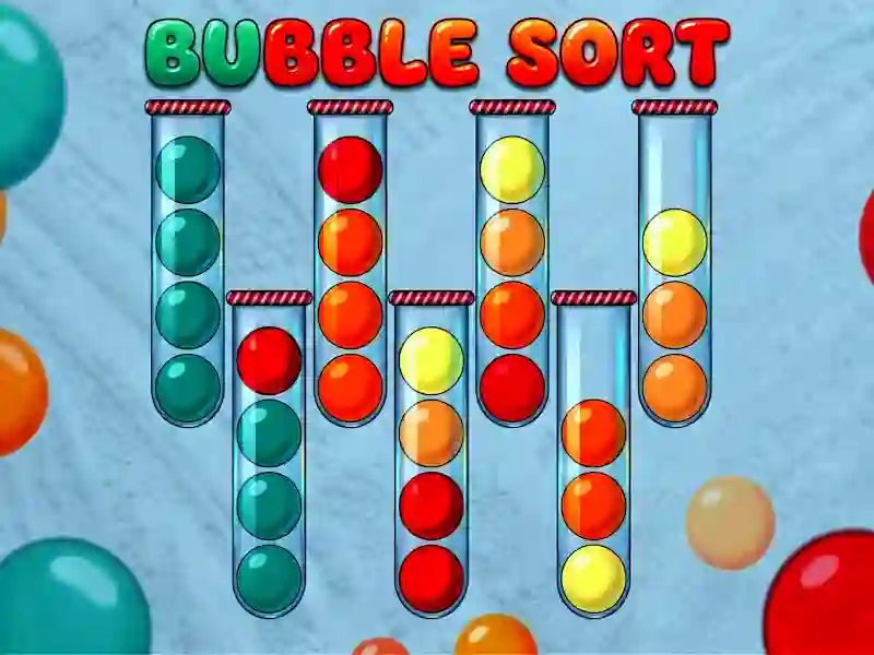 Lojë Bubble Sort në internet