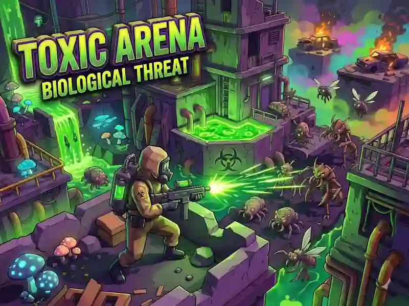 Lojë Toxic Arena Biological Threat në internet