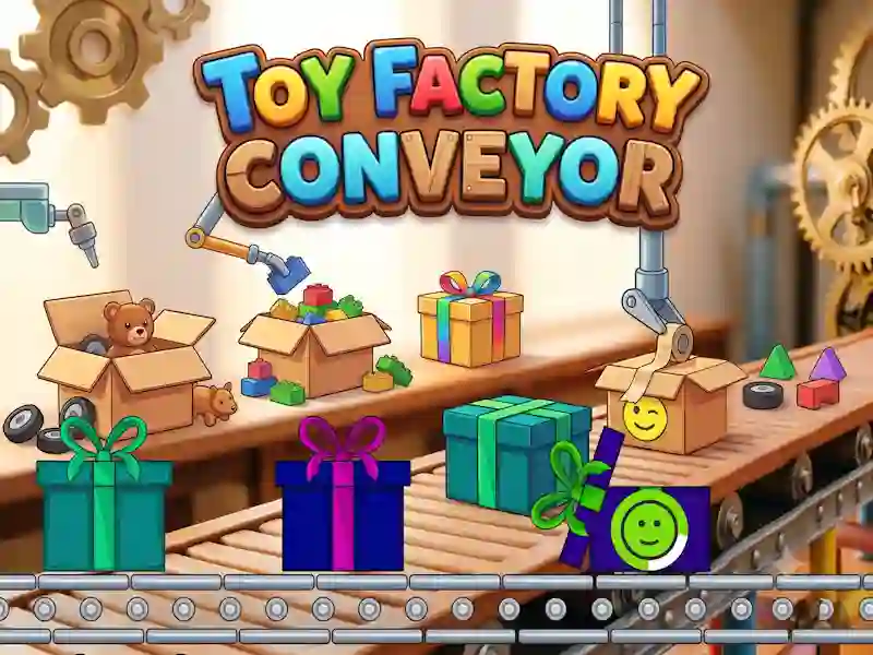 Lojë Toy Factory Conveyor në internet