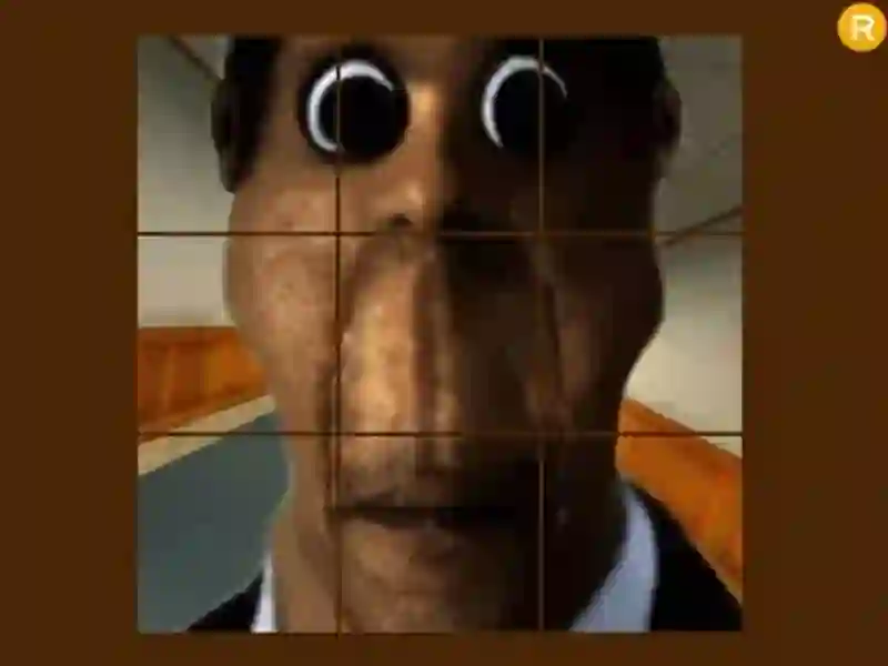 Lojë Puzzle rrëshqitëse Obunga Nextbots në internet