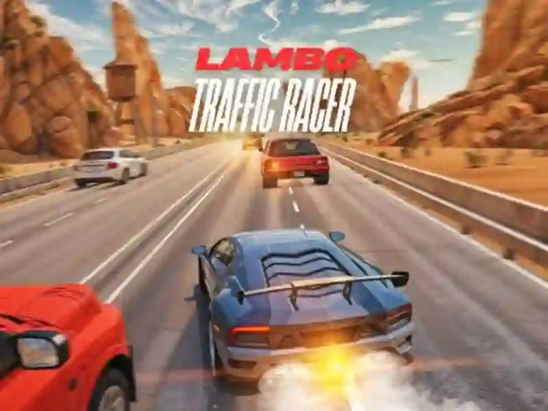 Lojë Lambo Racer Traffic në internet