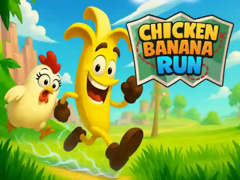 Lojë Banane me pulë vrapon në internet