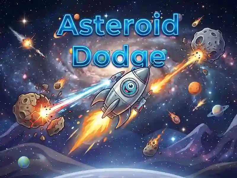 Lojë Asteroid Dodge në internet