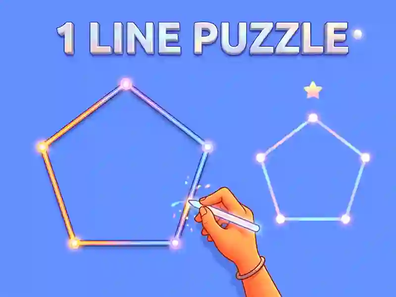 Lojë Puzzle me 1 rresht në internet