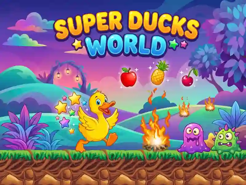 Lojë Super Ducks World në internet
