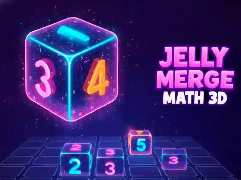 Lojë Jelly Merge Math 3D në internet