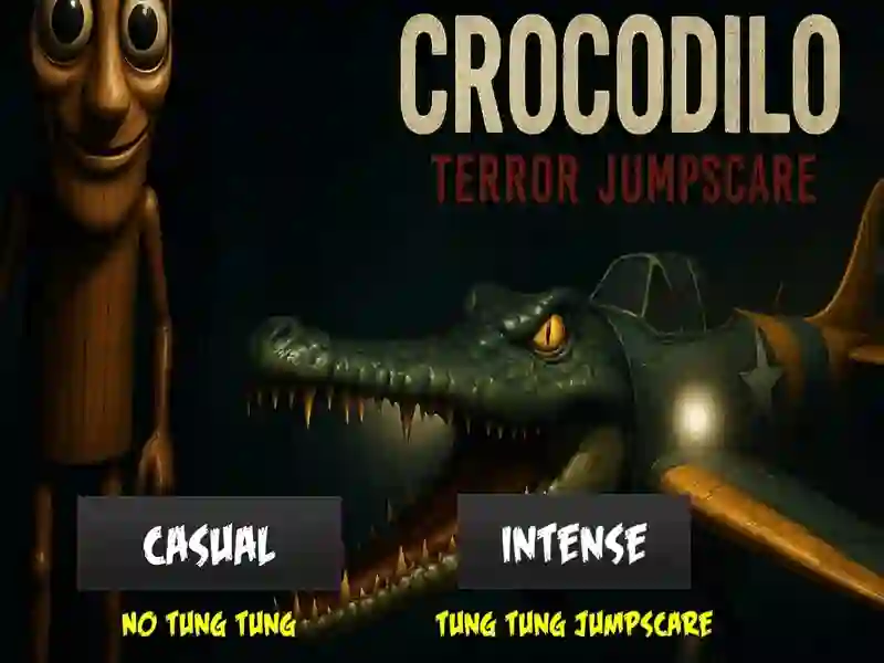 Lojë Bombardino Crocodilo: Jumpscare Terror në internet