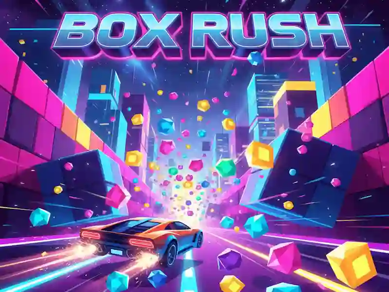 Lojë Box Rush në internet