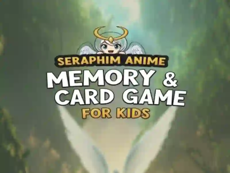 Lojë Seraphim Anime lojë me memorie dhe letra për fëmijë në internet